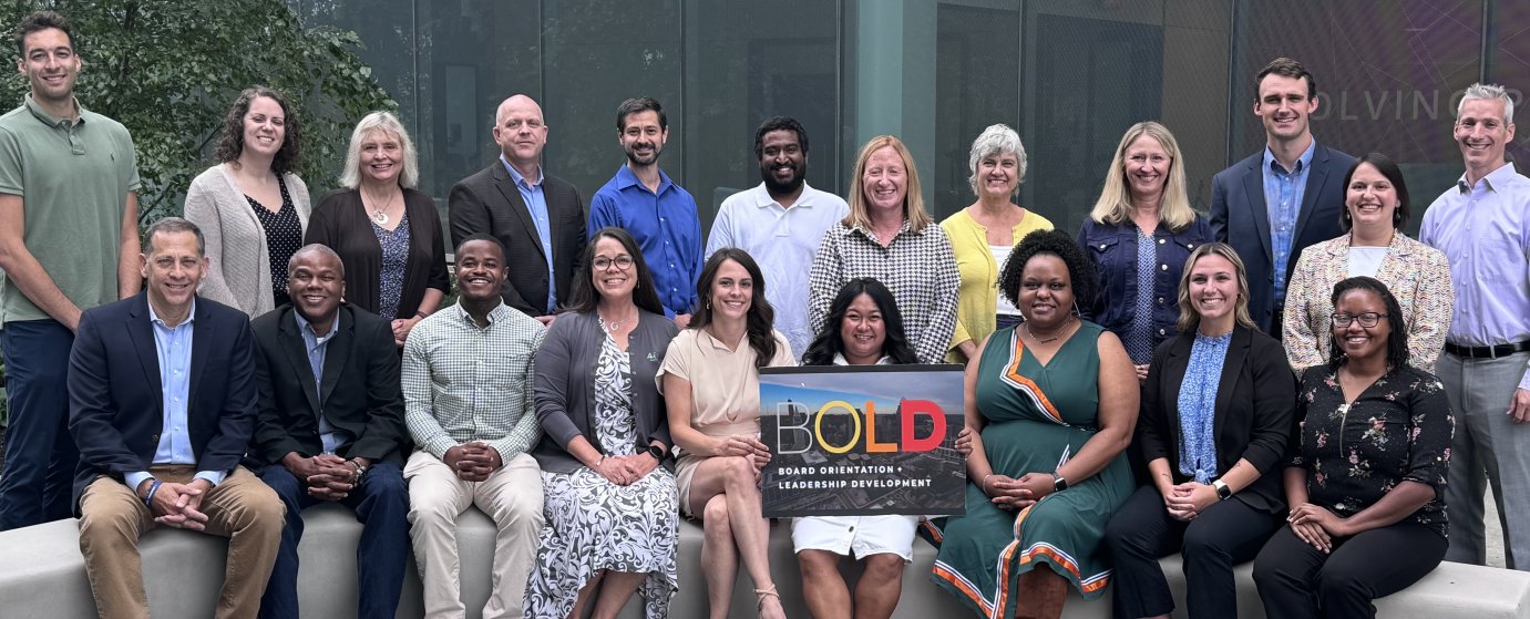 Group of BOLD graduates smiling